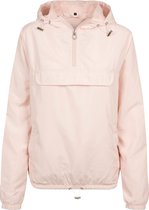 Build Your Brand Dames/dames Basic Pullover Jacket (Lichtroze)