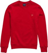 Super Dry Sportstyle Crew BR heren sportsweater rood