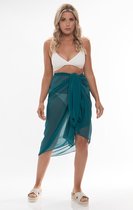 Pia Rossini - San Remo sarong/pareo Groen - maat One size - Groen - Dames