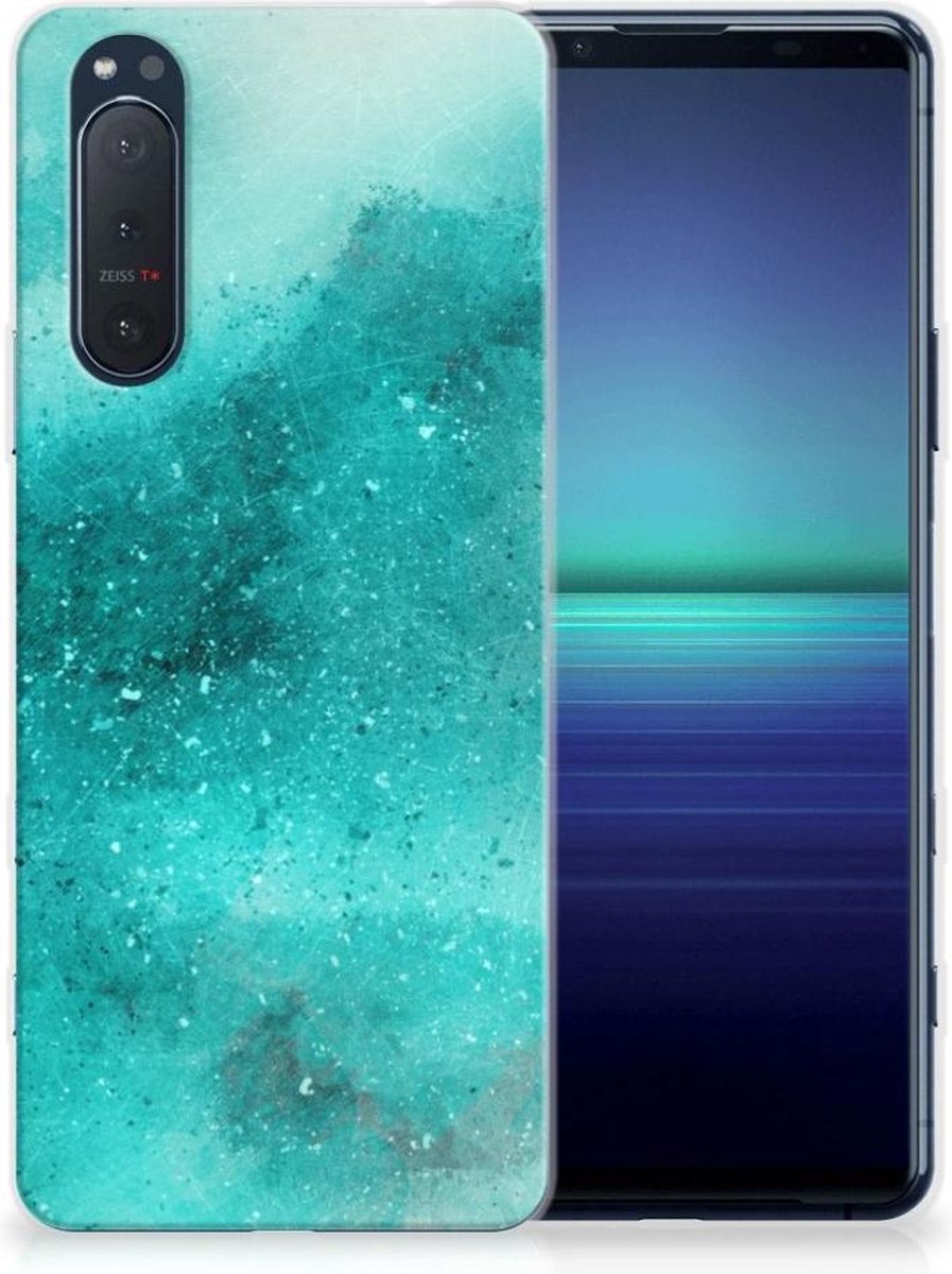 Hoesje maken Sony Xperia 5II Painting Blue
