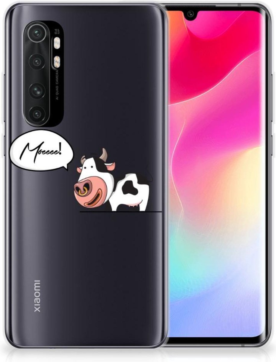 Xiaomi Mi Note 10 Lite Telefoonhoesje met Naam Cow
