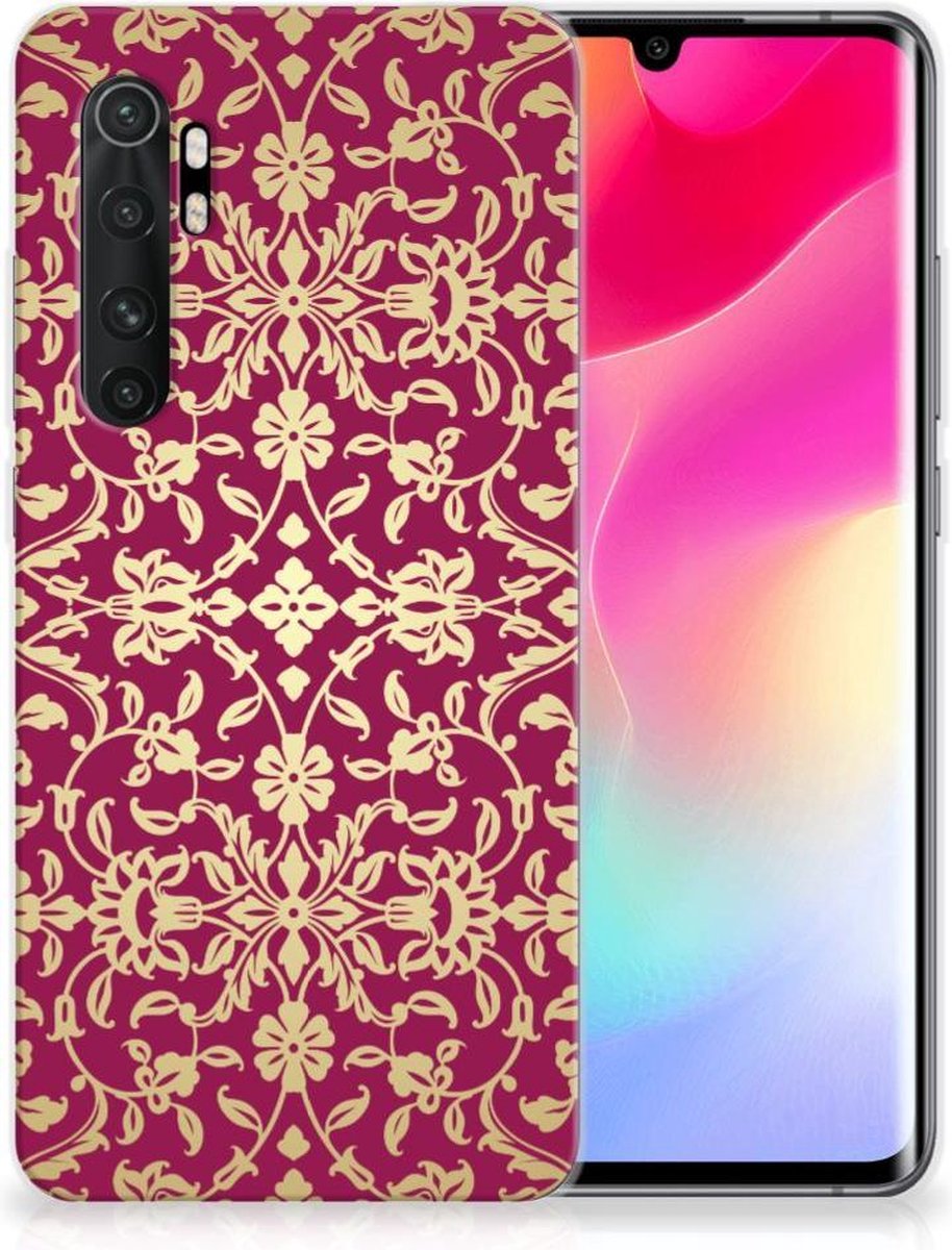 Siliconen Hoesje Xiaomi Mi Note 10 Lite Barok Pink