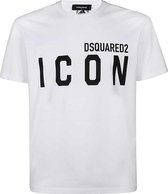 Dsquared2 - Heren Tee SS Icon Tee - Wit - Maat XS