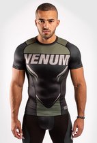 Venum Rashguard One-FC Impact Zwart/Groen Medium