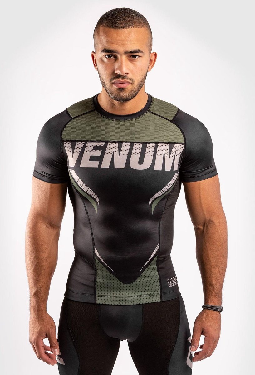 T-shirt de Compression Venum NoGI 3.0 - Manches Courtes - Noir