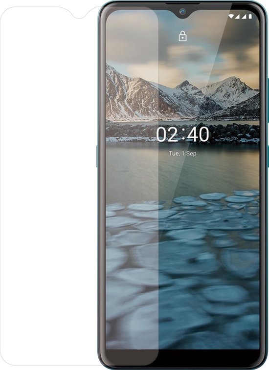 Azuri Tempered Glass flat RINOX ARMOR - transparant - voor Nokia 2.4 FG
