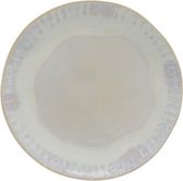 Costa Nova - servies - ontbijbord wit - aardewerk - set van 6 - 20 cm rond