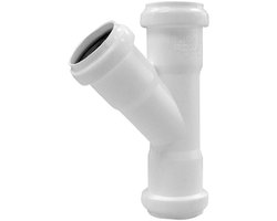 Basic Y-stuk 40mm-45 3xmof Wit Pp