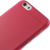 MW Ultra Thin Hard Case Rood voor Apple iPhone 6