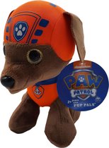 PAW Patrol - Knuffel - Hond - Zuma - Pluche - Glitter Ogen - Nickelodeon - 25 cm