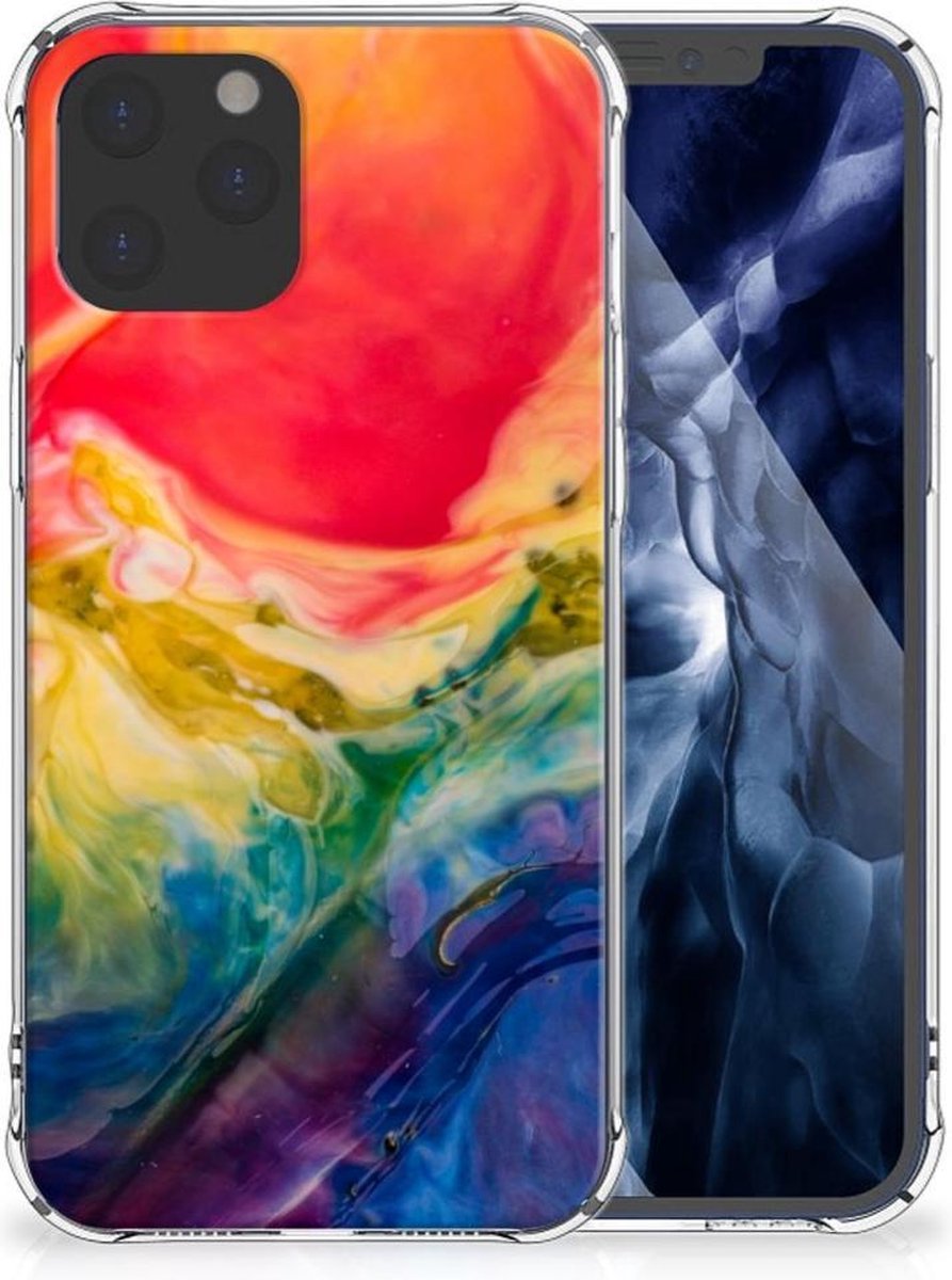 Back Cover iPhone 12 Pro Max Watercolor Dark