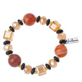 Juleeze Armband Dames Bruin Rond Armbandjes Sieraden Dames