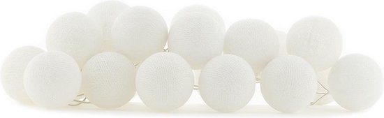 Cotton Ball Lights Regular lichtslinger wit - White 20