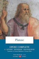 Platone. Opere complete 8 - Opere complete. 8. Lettere, Definizioni, Dialoghi spuri