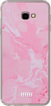 6F hoesje - geschikt voor Samsung Galaxy J4 Plus -  Transparant TPU Case - Pink Sync #ffffff