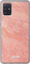 6F hoesje - geschikt voor Samsung Galaxy A52 - Transparant TPU Case - Sandy Pink #ffffff