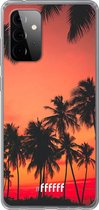 6F hoesje - geschikt voor Samsung Galaxy A72 -  Transparant TPU Case - Coconut Nightfall #ffffff