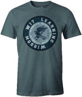 HARRY POTTER - T-Shirt Ravenclaw ROUND Wit Learning Wisdom