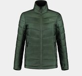 Cortazu Mountain Mid-layer Jas Zip-in Donker Groen | Dames warm gevoerde outdoor jas