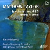 BBC National Orchestra Of Wales & English Symphony Orchestra - Taylor: Symphonies No.4 And No.5 - Romanza For Strings (CD)