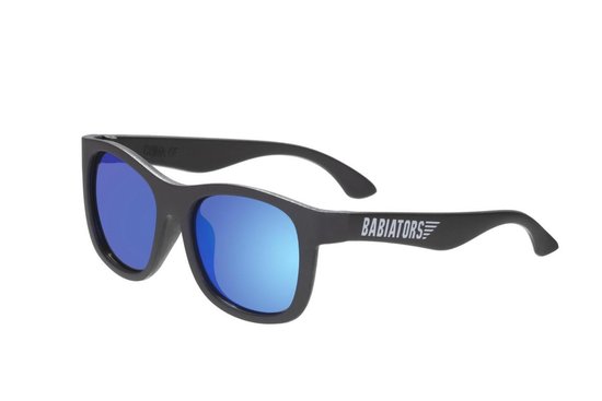 Babiators - gepolariseerde UV-zonnebril voor kinderen - The Scout - Zwart - maat Onesize (6+yrs)