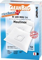 Scanpart Microfleece+ Stofzak Moulinex Compact