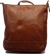 Bagsac Leren Rugzak 7008 Cognac