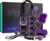 Secret Pleasure Chest - Purple Apprentice - Bondage - Speeltjes - Pinwheel - BDSM - SM - Meesteres - Sado - Dildo - Vibrator - Penis - Buttplug - Sexy - Erotische - Man - Dames