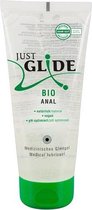 Just Glide Bio Anaal Glijmiddel - 200 ml - Waterbasis - Vrouwen - Mannen - Smaak - Condooms - Massage - Olie - Condooms -  Pjur - Anaal - Siliconen - Erotische - Easyglide