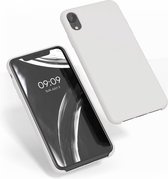 kwmobile telefoonhoesje voor Apple iPhone XR - Hoesje met siliconen coating - Smartphone case in crème