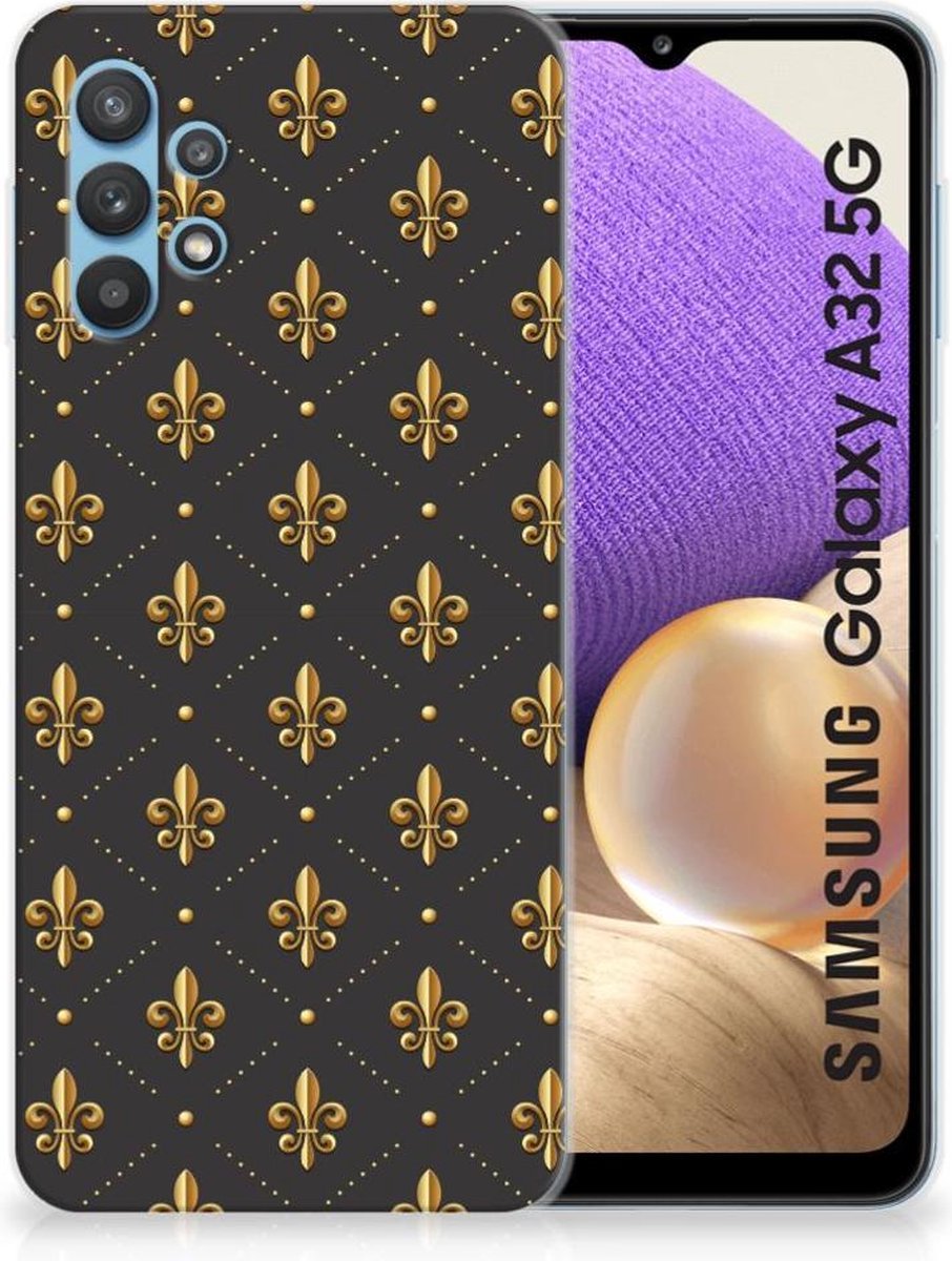 Samsung Galaxy A32 5G TPU bumper Franse Lelie