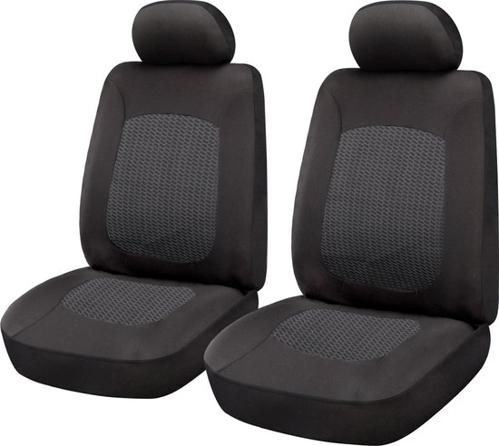 Autostoelhoezen volledige set voor Ford Focus 2005-2010, lederen kussenbeschermers voor en achter, waterdicht, antislip interieuraccessoires,D/9pcs Set Blue