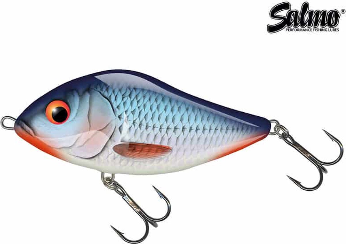 Salmo Slider - 10 cm - bleeding blue shad