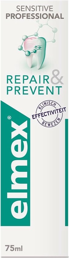 12x Elmex Sensitive Professional Tandpasta Repair & Prevent 75 ml