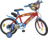 Bicycle 16 Paw Patrol - Boy - Rood