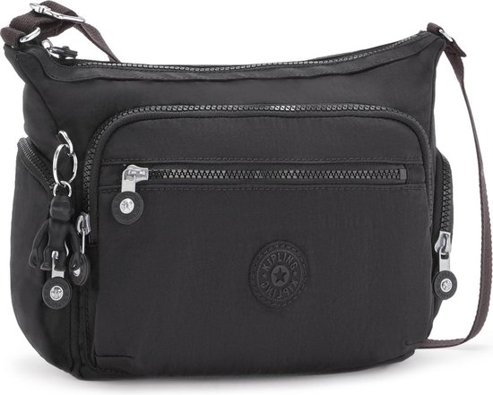 kipling Sac à épaule bandoulière Sac à épaule Basic Eyes Wide Open Gabbie S Small Crossbody S Black Noir
