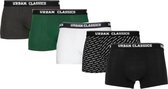 Urban Classics Boxershorts set -5XL- 5-Pack Multicolours