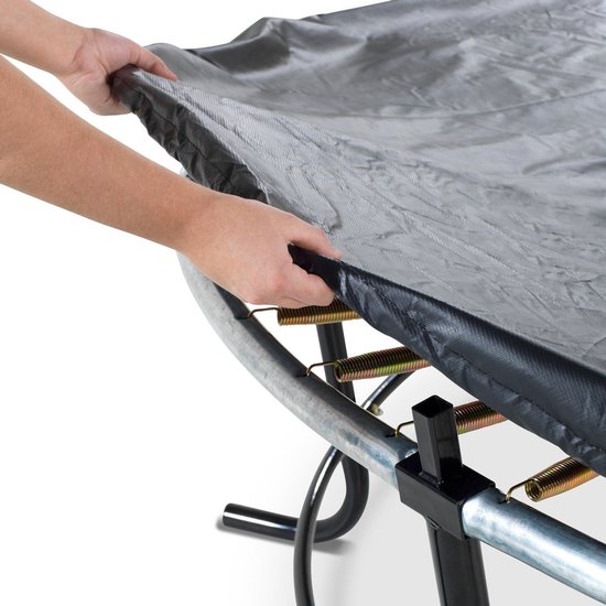 EXIT Premium Trampoline Afdekhoes ø305cm - Trampoline Beschermhoes - Weerbestendig - Rond - Afdekzeil