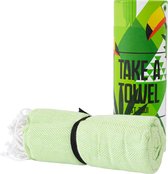 Hamamdoek - Take A Towel - saunadoek - 100x180cm - 100% katoen - pestemal - TAT 4 -5