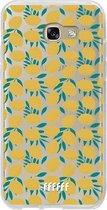 6F hoesje - geschikt voor Samsung Galaxy A5 (2017) -  Transparant TPU Case - Lemons #ffffff