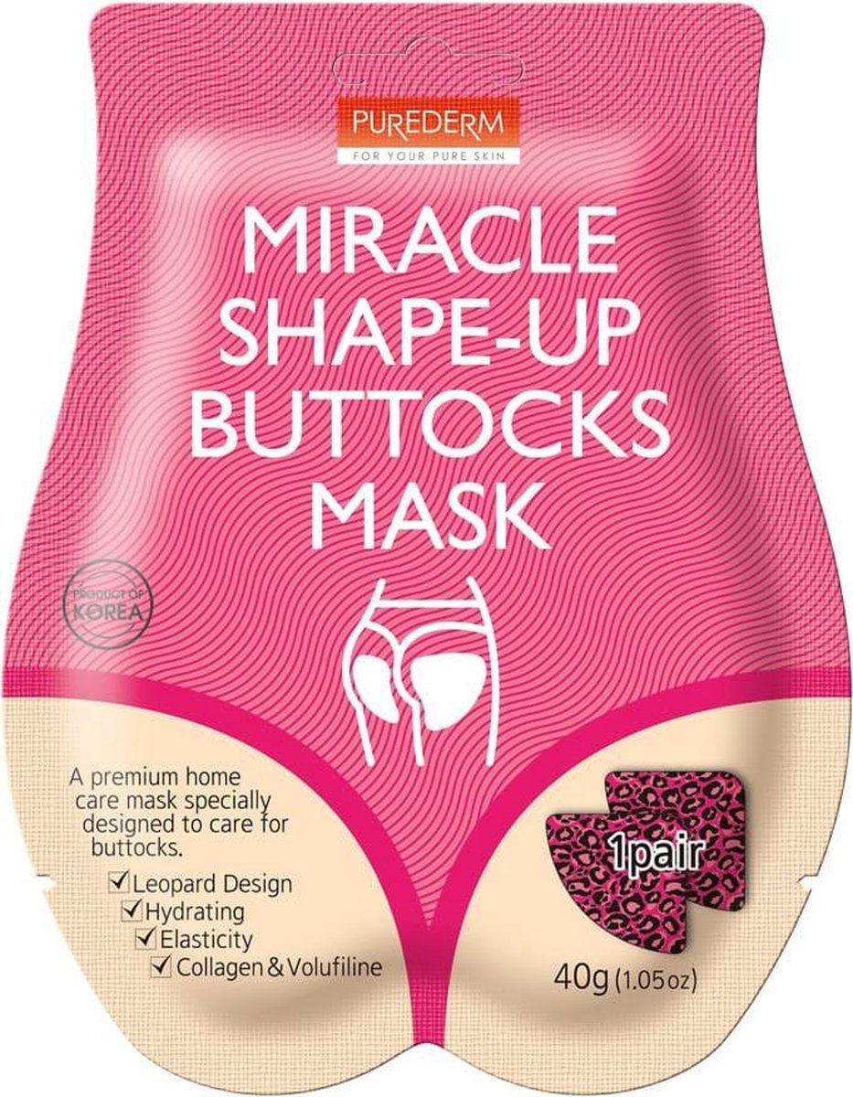 Purederm - Miracle Shape-Up Buttocks Mask maska modelująca pośladki