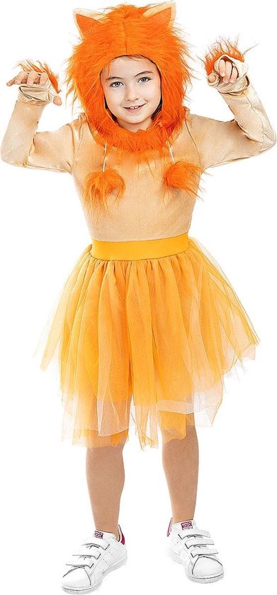 FUNIDELIA Leeuwin kostuum voor meisjes - 10-12 jaar (146-158 cm)