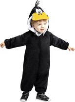 FUNIDELIA Daffy Duck kostuum voor baby - 0-6 mnd (50-68 cm) - Zwart