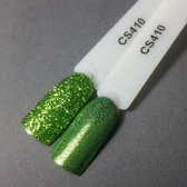 Nagel glitter - Korneliya Crystal Sugar 410 Green