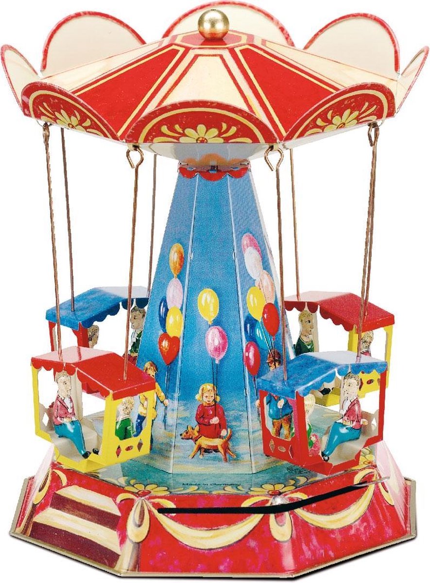 Wilesco - Nostalgie-karussell Aufzugswerk - WIL10600 - modelbouwsets, hobbybouwspeelgoed voor kinderen, modelverf en accessoires
