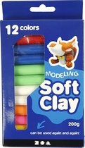 Soft Clay, diverse kleuren, 200gr
