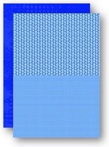 NEVA051 Background dec. sheet A4 doubleside printed Sea stripes
