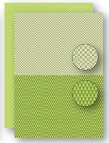 NEVA068 background sheets doublesided Christmas green trees