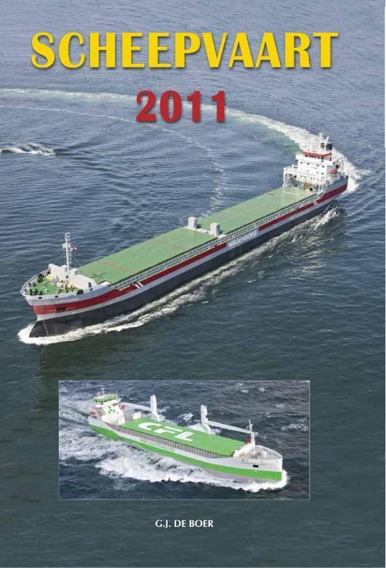 Cover van het boek 'Scheepvaart 2011' van G.J. de Boer