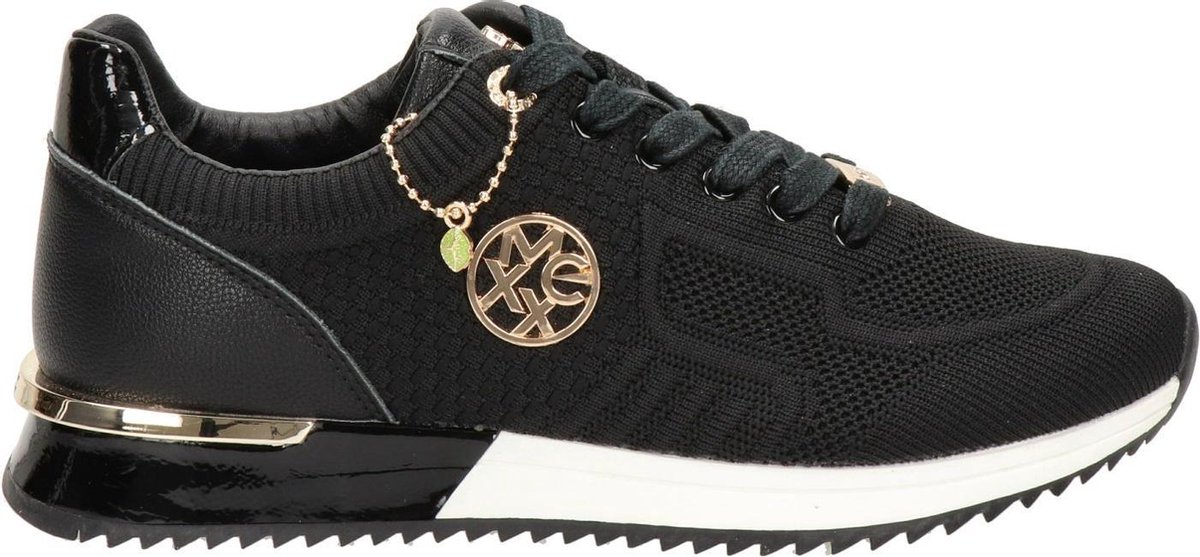Mexx Gitte dames sneaker - Zwart - Maat 40 | bol.com